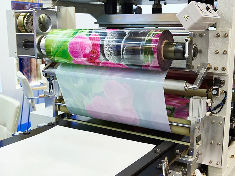 Drucker als Beispiel für eine Anwendung von antistatischen Compounds zur Reduktion elektrostatischer Ladung