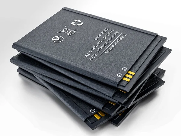 Battery mass from a BUSS compounding system is used for manufacturing lithium battery cathodes