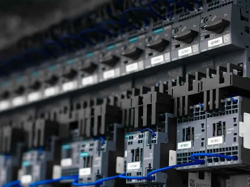 Kabelbrücken aus Duroplast werden wegen ihrer guten Isolierung eingesetzt.