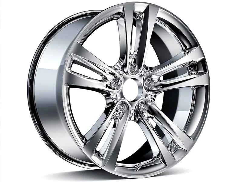 The aluminum used for covering rims is normally electrolysed with anode paste.